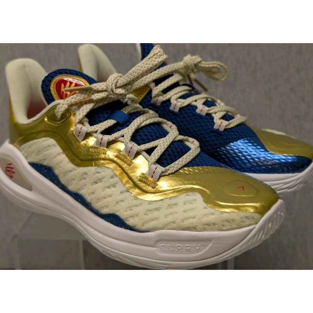 Under Armour Curry 11 Championship Mindset 3026617-300 Size 5.5Y NEW